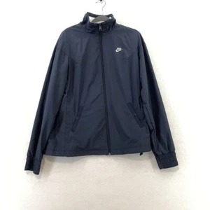 Nike Sportswear Jacket Boys L(12-14) Blue 100% Polyester Full Zipper Long Sleeve - Picture 1 of 12