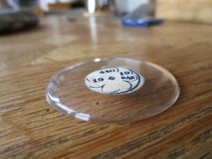 NOS Mineral Glass Pocket Watch / Verre Montre Poche High-Dome. 37,8-46,4 mm. - Picture 1 of 5