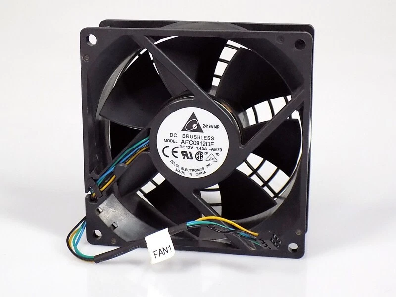 HP 644757-001 AFC0912DF-AE70 Gehäuse Fan Lüfter Kühler Cooler 92x92x32mm - Bild 1 von 1