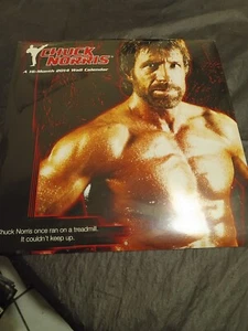 Chuck Norris 16 Monate 2014 Wandkalender Brandneu in Kunststoff Selten Niedrigster Preis - Bild 1 von 2