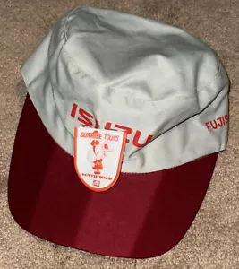 ISUZU Automobile Fujisawa Plant Cap Japan Factory Employee Hat Adjustable RARE - Picture 1 of 7