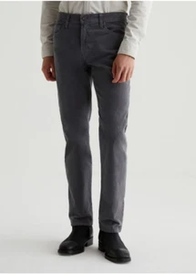 AG Adriano Goldschmied Cordhose Gr. 32R grau The Everett Slim Straight - Bild 1 von 15