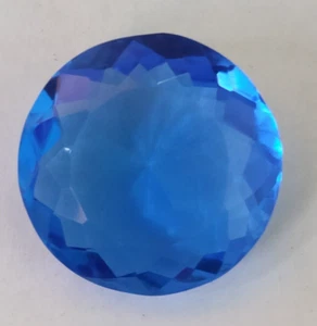 AAA+ Tanzanita Azul 19.00 Ct. Facetado Corte Redondo Piedra Preciosa Suelta para Regalo de Cumpleaños - Imagen 1 de 6