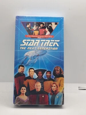 Star Trek The Next Generation Collector's VHS: Masterpiece Society New - Image 1 of 3