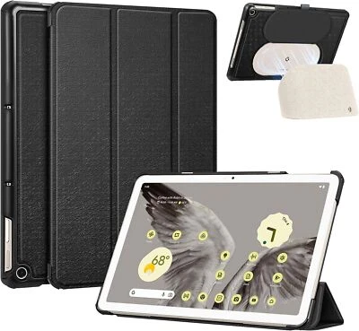 Slim Case for Google Pixel Tablet 11" 2023 Hard Back Shell Tri-Fold Stand Cover - Image 1 of 4