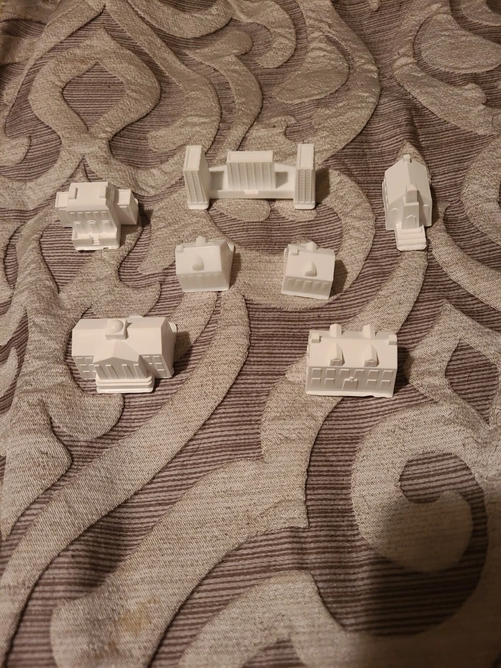 Repuesto de construcción The Game of Life 1991 - 7 piezas - Milton Bradley Foto 1 de 1