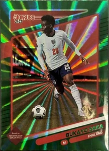 2021-22 Panini Donruss Bukayo Saka Green Holo #54 - Picture 1 of 2