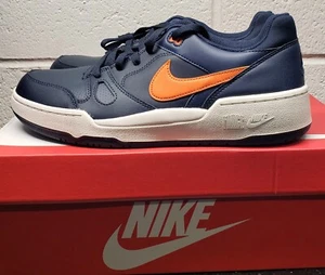 Nike Full Force Low Obsidian Phantom Safety Orange White FB1362-400 Size 10 - Picture 1 of 6