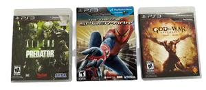 PS3 Lot - 3 Discs: Amazing Spider-Man, God of War Ascension, Aliens vs Predator - Bild 1 von 12