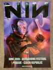 Nine Inch Nails Prague 2018 Original Concert Poster Aerodrome Fest