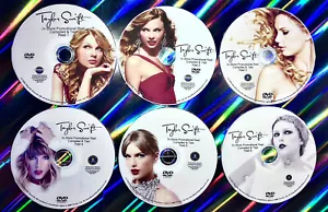TAYLOR SWIFT In-Store Music Video Reel 2006 to 2024 6 DVD Set 163 Vids Fortnight - Picture 1 of 24