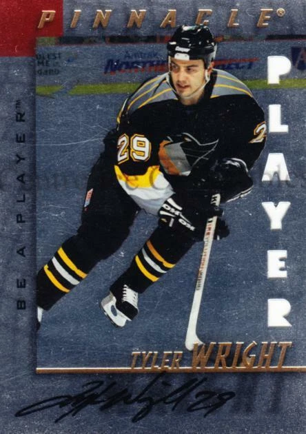 1997-98 Be A Player Auto Die Cut #64 Tyler Wright - Image 1 of 1