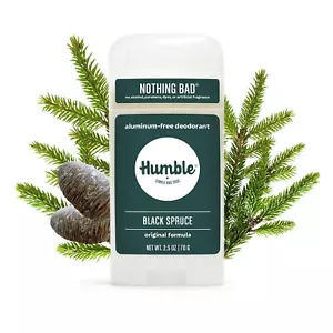 Humble Brands Aluminum-Free Deodorant, Black Spruce, 2.5 oz (70 g) - Picture 1 of 8