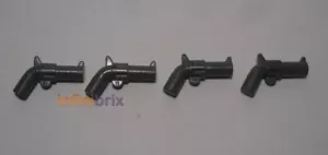 4x Lego Revolver Pistol Guns 30132 / 88419 Dark Grey NEW 6056822 - Picture 1 of 1