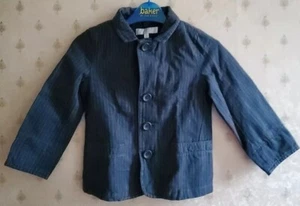 Lovely Blue Pinstripe Jasper Conran 4 Button 2 Pocket Blazer, size 3 years - Picture 1 of 12