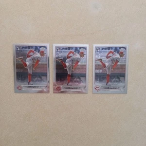 2022 Topps Chrome Update Series - Rookie Debut Hunter Greene #USC93 (RC) Lot (3) - Picture 1 of 2