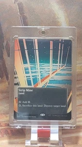 MTG Strip Mine 0085 Borderless Edge of Eternities EOS sin lámina con estuche - Imagen 1 de 7