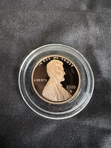 2021-S Lincoln Penny Cent - PROOF FIRST STRIKE - AIR TIGHT CAPSULE 🇺🇸🇺🇸 - Picture 1 of 3