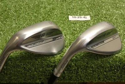 Titleist Vokey SM10 Left Hand 56/60* 10* Sand/Lob Wedge Set Dynamic Gold Steel - Image 1 of 4