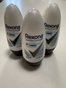 Three (3) bottles Rexona Invisible Dry Fresh Advanced Protect Roll-on Deodorant - Picture 1 of 1