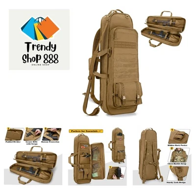 Mochila bolsa táctica para rifles de 36”, con 3 soportes de cargador, acolchada... Foto 1 de 4