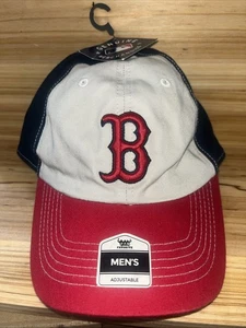 Boston Redsox Snapback Baseball Cap MLB Genuine NWT vtg Style - Picture 1 of 7