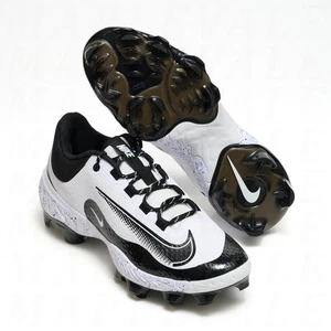 Nike Alpha Huarache Elite 4 Low MCS Herren Baseball Stollen weiß schwarz FD6255-108 - Bild 1 von 16