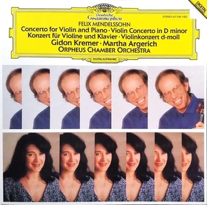 Martha Argerich, G.Kremer, Orpheus Ch.: Mendelssohn - Violinkonzert / DGG Dig - Bild 1 von 2