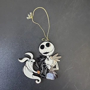 Hallmark adorno de Navidad Jack Skellington y Zero Metal - Imagen 1 de 6