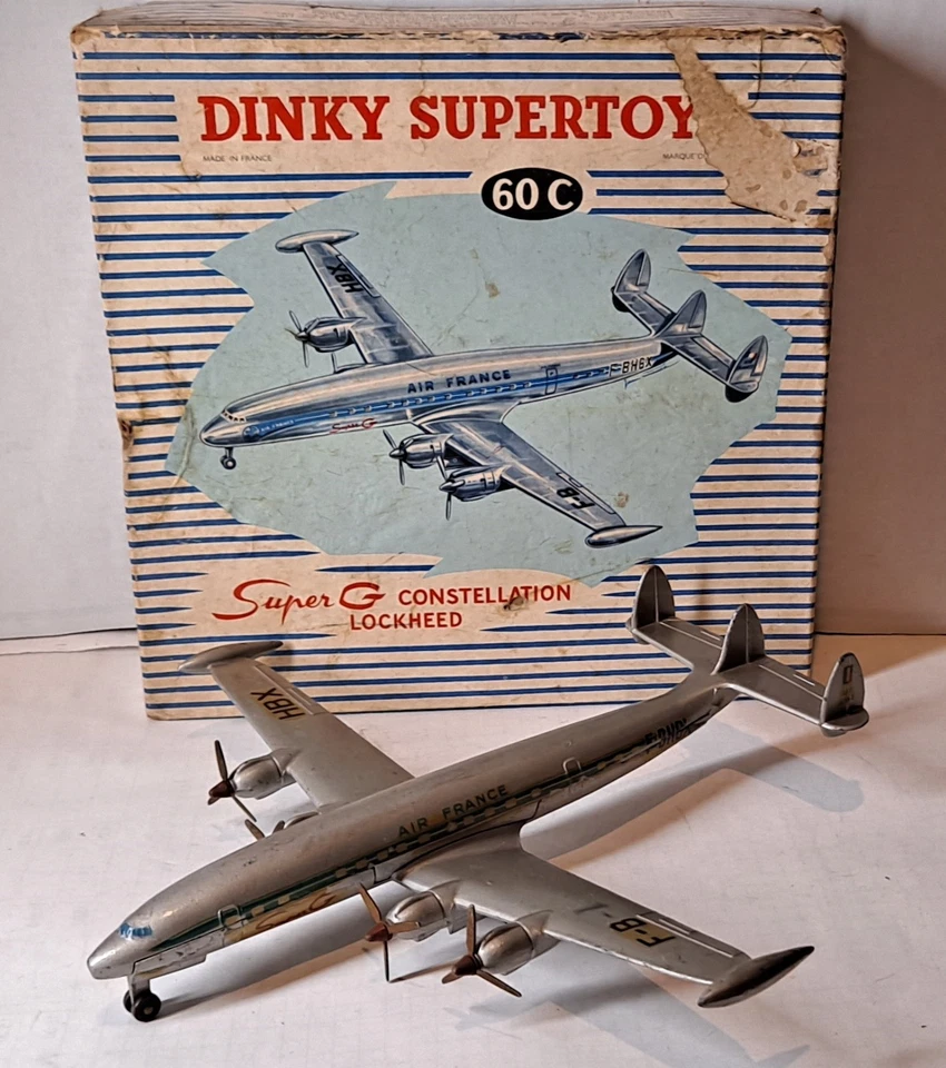 2415. DINKY SUPERTOYS FRANCE 60C LOCKHEED SUPER G CONSTELLATION  MB - Immagine 1 di 4