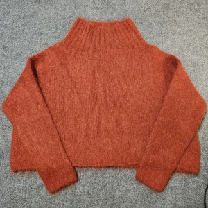Frances Valentine Pullover Medium Burnt Orange Alpaka Merinowolle Kuschelig Luxus - Bild 1 von 11