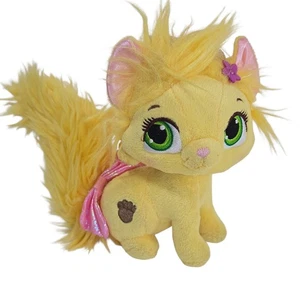 Disney Palace Haustiere Sommer gelbe Katze Rapunzel verworrene bestickte Augen Kätzchen - Bild 1 von 9