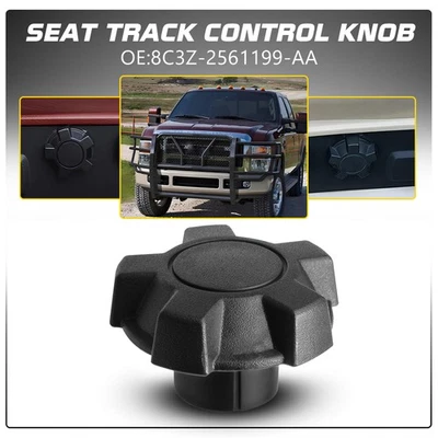 For 2008-2010 Ford F250 F350 F450 F550 Super Duty Track-Seat Adjust Knob NEW EXV - Image 1 of 4