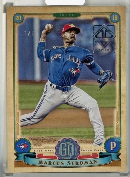 2019 Topps Transcendent VIP Party Marcus Stroman '19 Topps Gypsy Queen 1/1 - Image 1 of 1