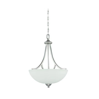 Sunset Pendant Preston 3-Lights Satin Nickel 100W - F16086-80 - Image 1 of 2