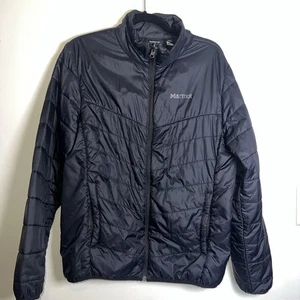 Marmot Men's Soft Shell Jacket, Regular Fit, Size M, Black. Zip Up Puffy Jacket - Picture 1 of 8