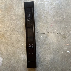 *NLA* OEM KitchenAid Double Control Panel w/ Overlay Black  (No Board) W10359761 - Picture 1 of 4