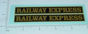 Pair Steelcraft Railway Express Truck Stickers SC-026 - Picture 1 of 1