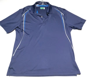 Ben Hogan Sport Golf Performance Blue w/design Polo Shirt Men's Size XL - Picture 1 of 4