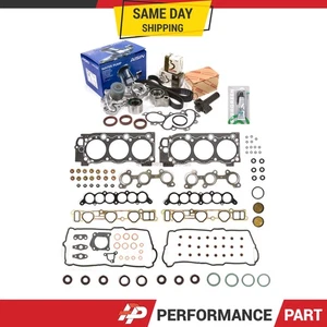 Head Gasket Set Timing Belt Kit Water Pump Fit 95-04 Toyota Tacoma T100 5VZFE - Bild 1 von 12
