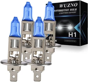 Confezione 4 Lampadine/Fendinebbia Faro Alogeno H1 12V 55W Bianco 5000K, 64150 12258 Lig - Foto 1 di 12