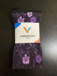 Calcetines de compresión Viasox púrpura luna medianos/grandes - Imagen 1 de 3
