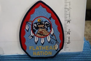 Parche policía india tribal FLATHEAD NATION MONTANA - Imagen 1 de 1