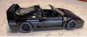 Vendo Modellino Ferrari F40 Targa Scala 1: 24 Nero Metallizzato - Foto 1 di 1