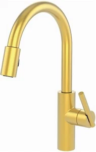 Newport Brass 1500-5103/04 East Linear Pull-Down Kitchen Faucet Antique Brass - Picture 1 of 1