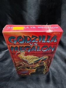 Godzilla vs Megalon Monster Mania (VHS 1973) Katsuhiko Sasaki Underwater Kingdom - Picture 1 of 5