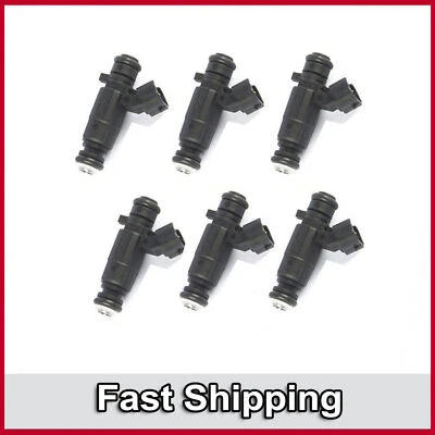 Inyector de combustible MotorKing 6 piezas para Hyundai Accent 2001-2003 1,5 L 1,6 L 35310-22600 Foto 1 de 4