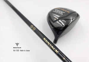 KENTACK JAPAN KH555(BLACK) 2-Star (DESIGNED by 本間裕朗 HONMA HIROO) DRIVER - Picture 1 of 8