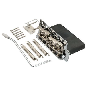 Wilkinson WV6-SB Chrome 54mm Vintage Tremolo Bridge For Fender USA Strat Guitar - Bild 1 von 7
