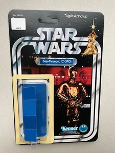 STAR WARS NEXT GEN C-3PO SEE THREEPIO CARD BACK KIT & SELF ADHESIVE BLISTER 12BK - Picture 1 of 3
